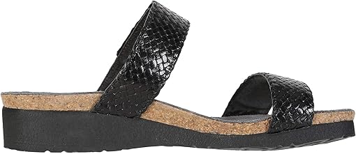 Black Braid  Leather/Black Velvet Nubuck