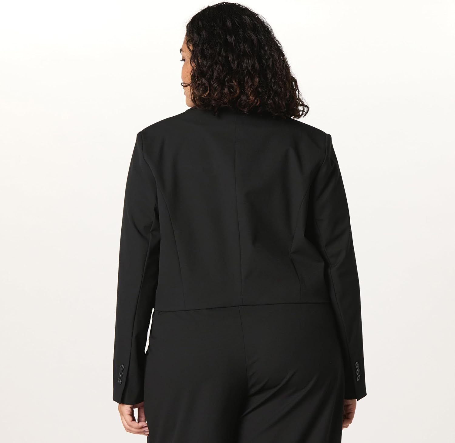 The Drop Womens Reims Cropped Blazer - Image 6