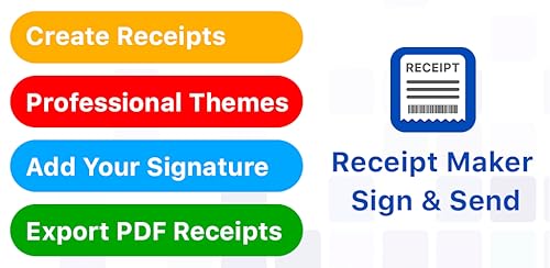 Receipt Maker - Sign & Send