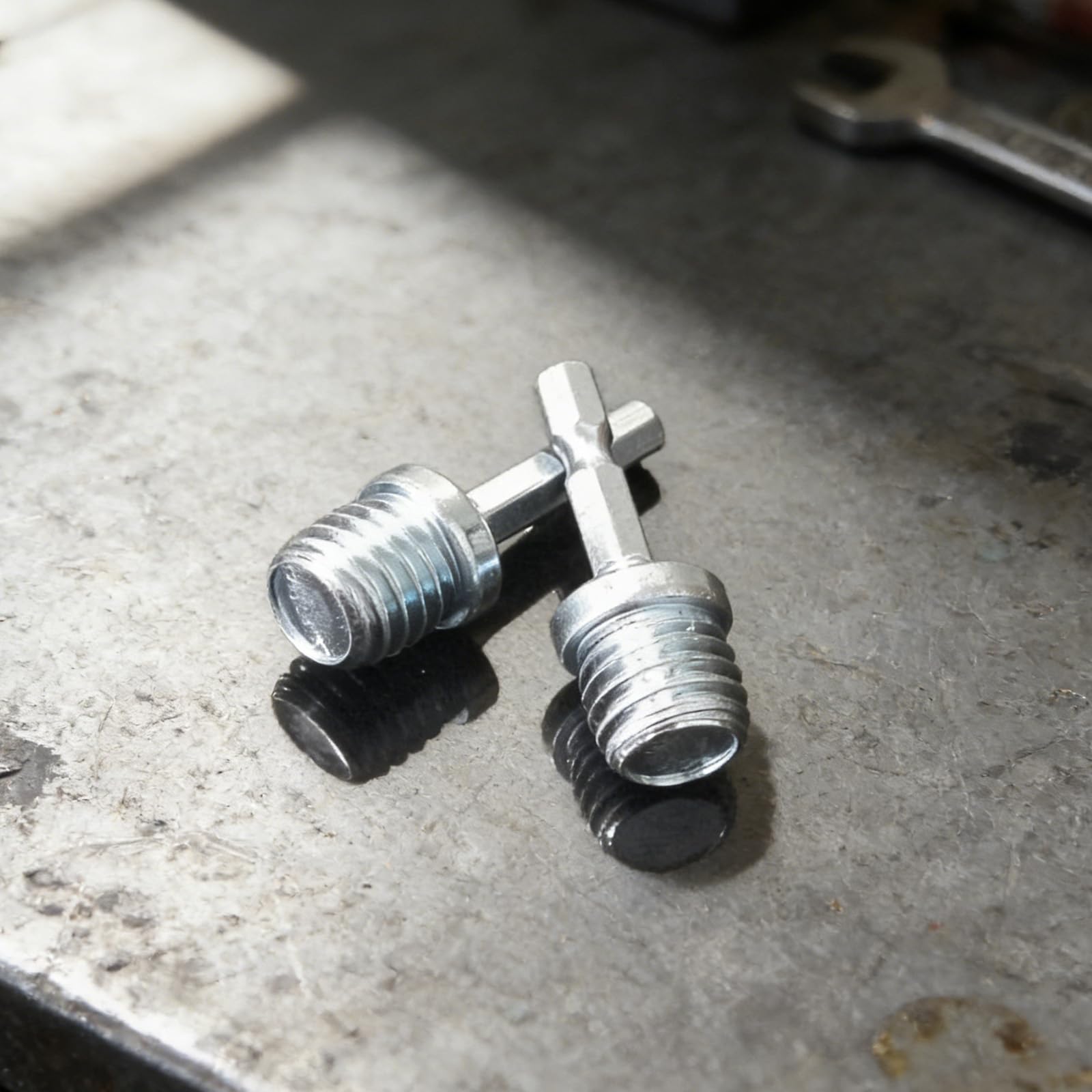2Pcs 5/8"-11 to 1/4" Hex Shank Drill Adapter High-Speed Steel — Amazon image 7