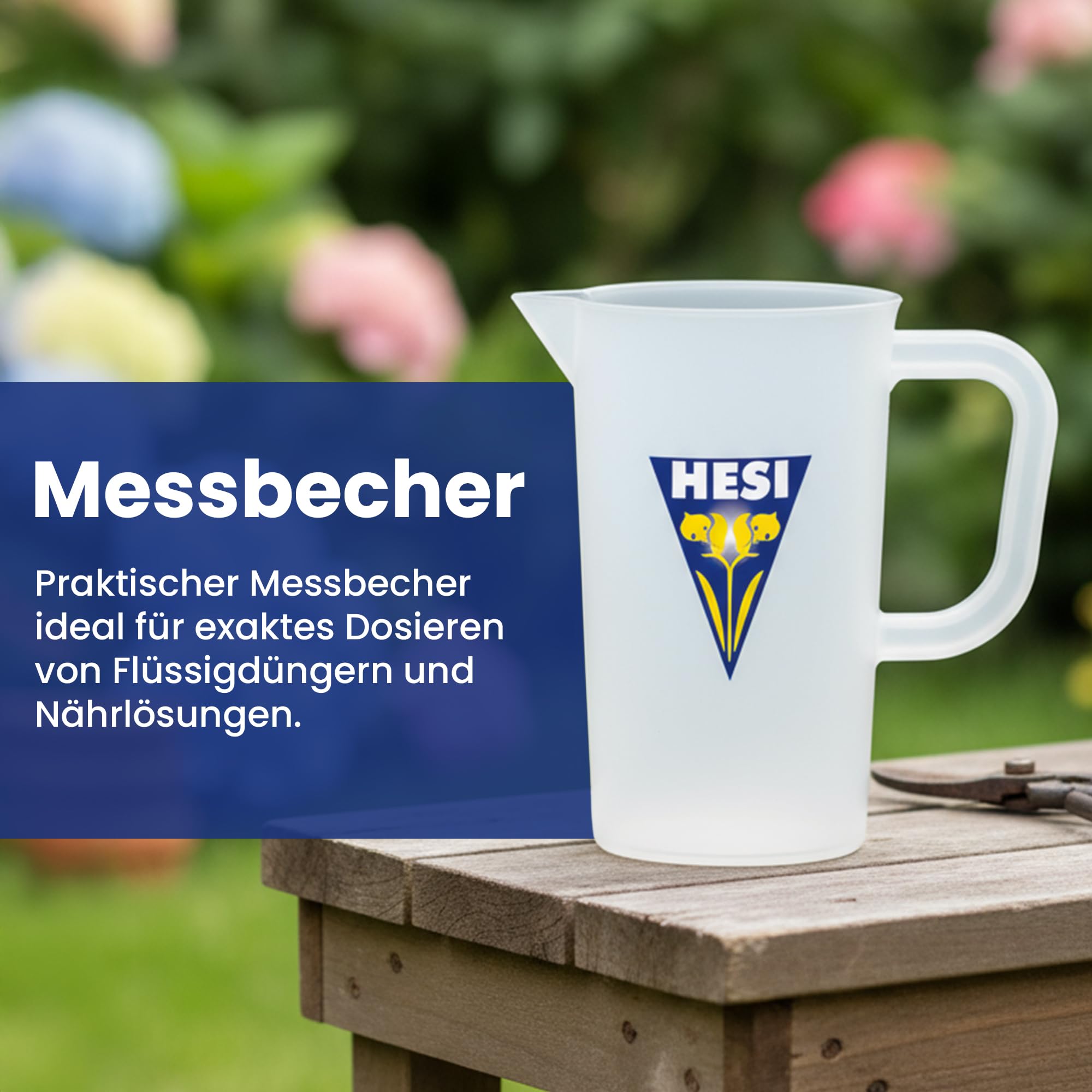 Hesi Starterbox Hydro mit Dosierpumpe & Messbecher – Komplettes Düngerset für Hydrokulturen