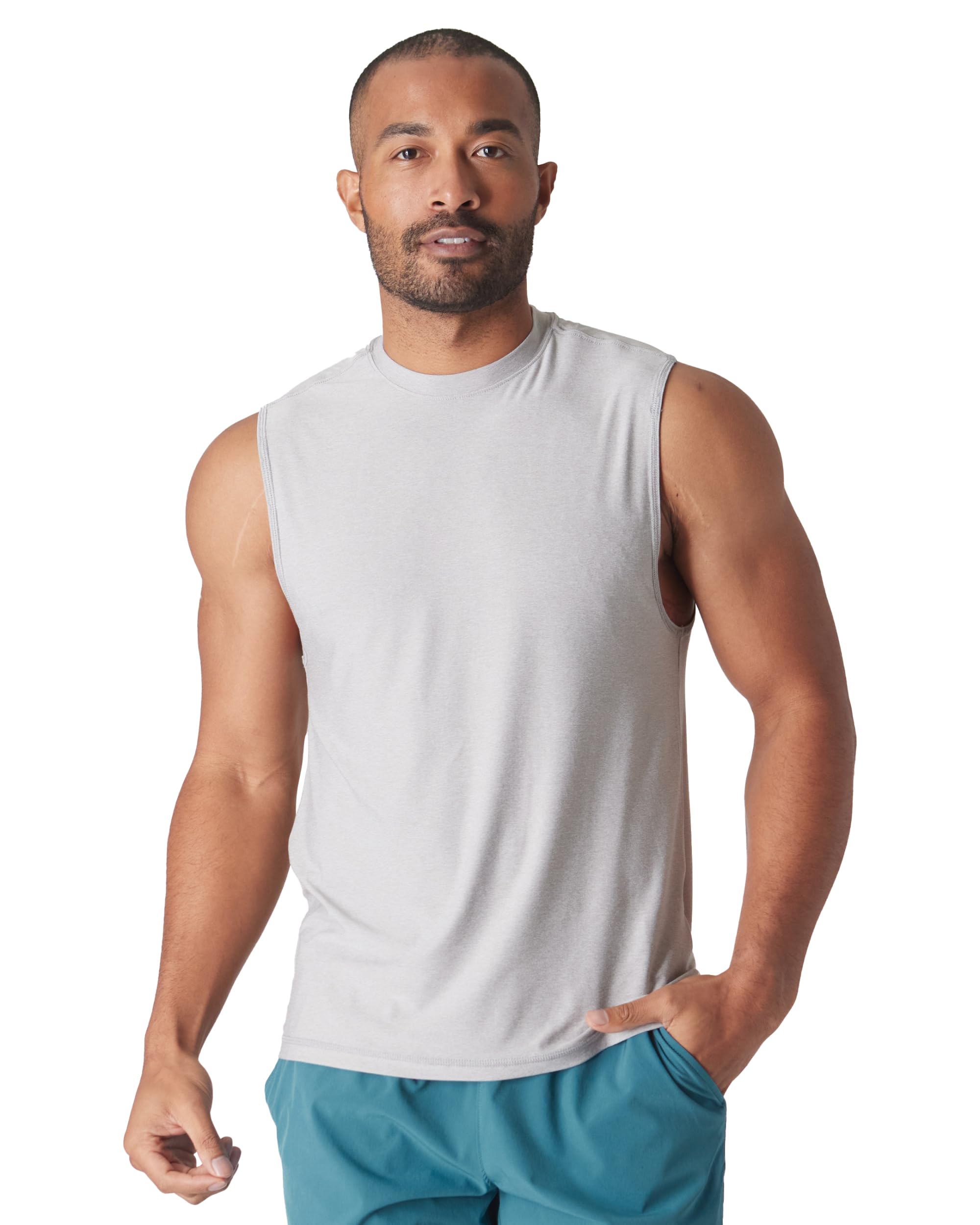 True Classic Workout Shirts for Men – Mens Shirts & Muscle Shirt for Men, Gym Shirts, Tank Tops Men and Athletic Base Layer