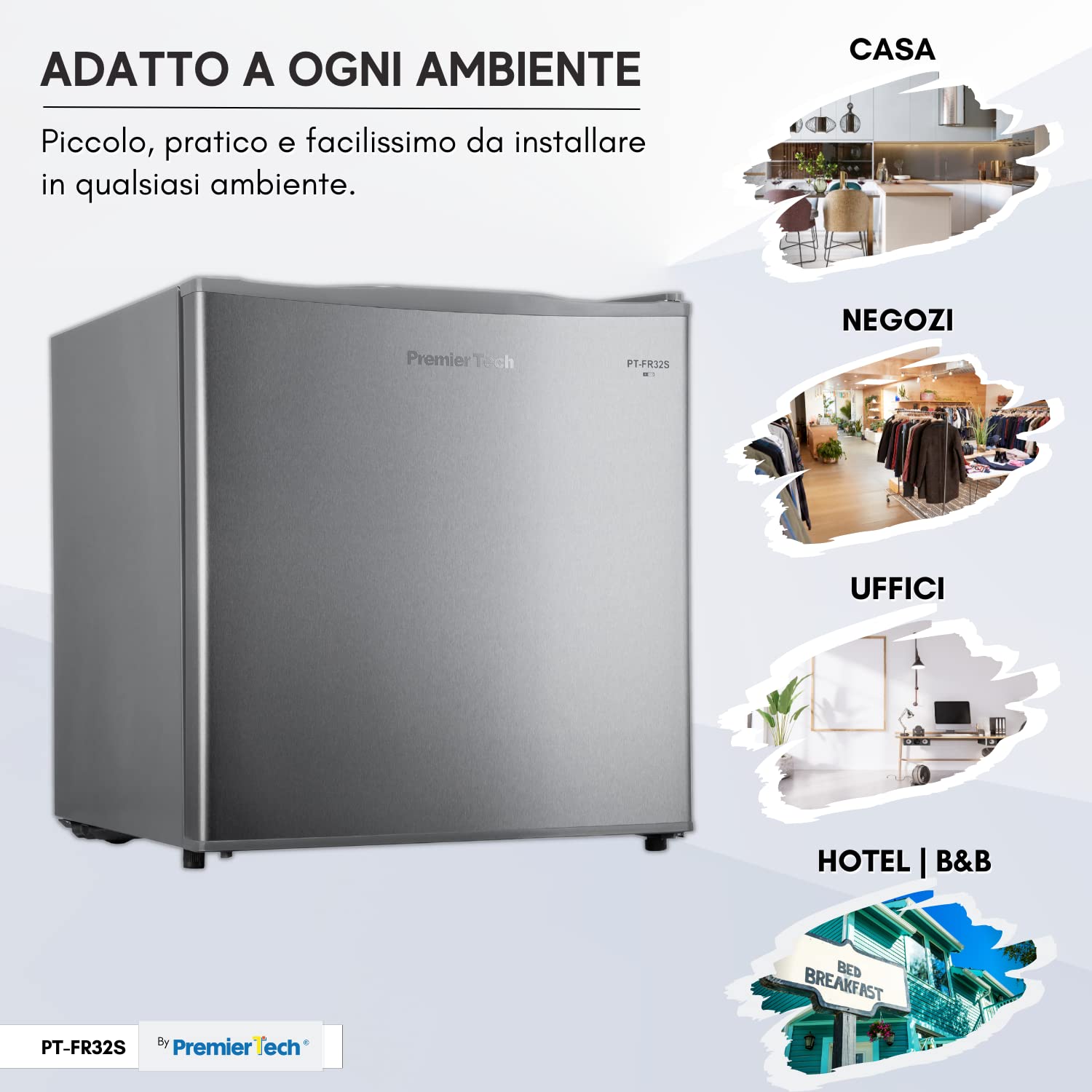 Mini Freezer 42 Litri PremierTech PT-FR43S - Dettaglio