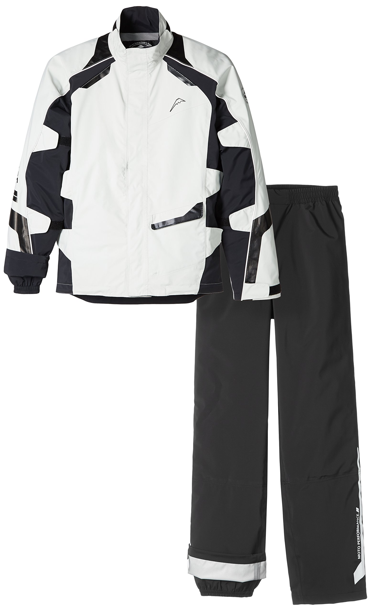 Amazon | KUSHITANI(クシタニ) エクスパンドレインスーツ シルバー XL  