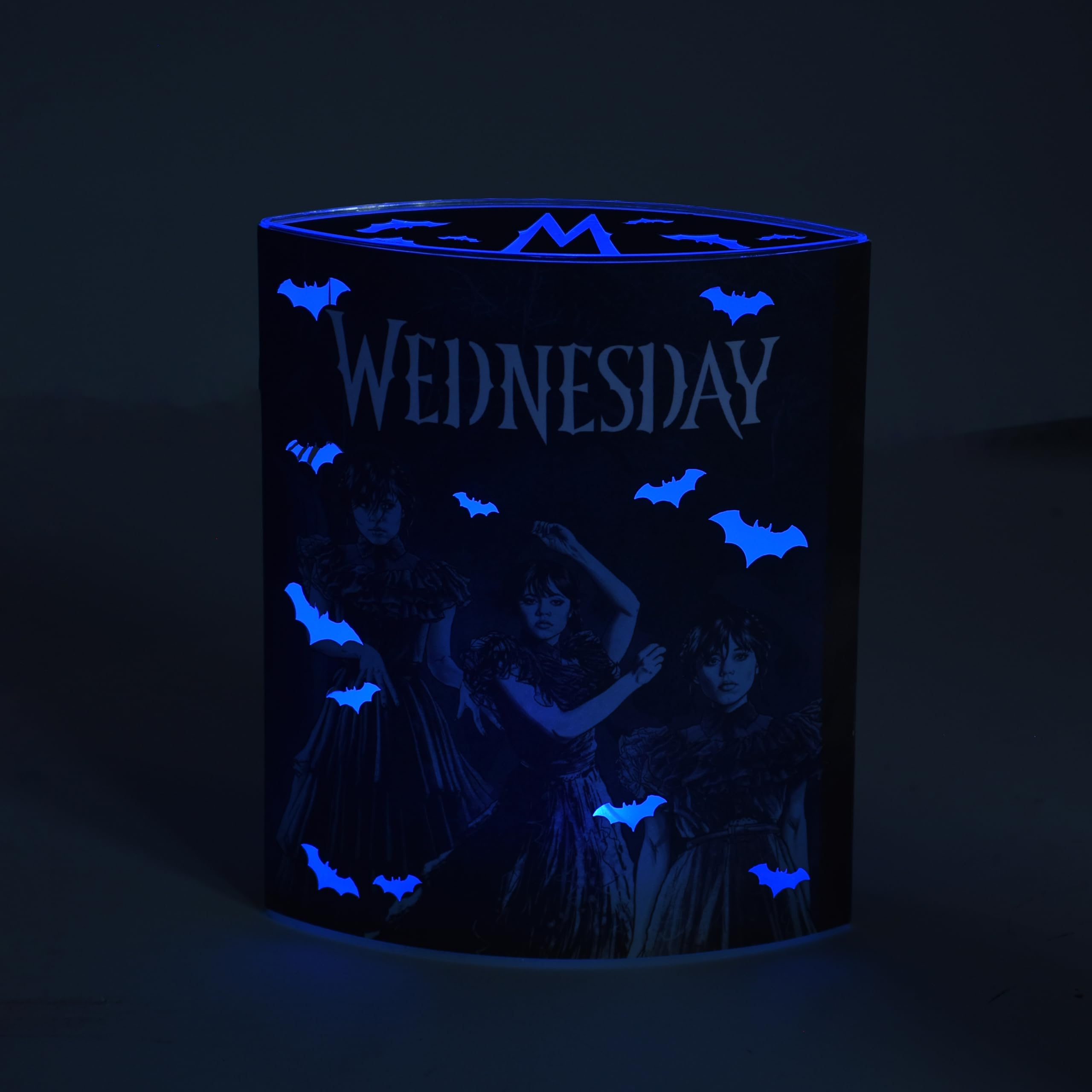 Wednesday Lantern Light, Bat Cutout Lamp, Double Sided Design, Room Decor, Licensed TV Show Merchandise, Black, normal - Image 3