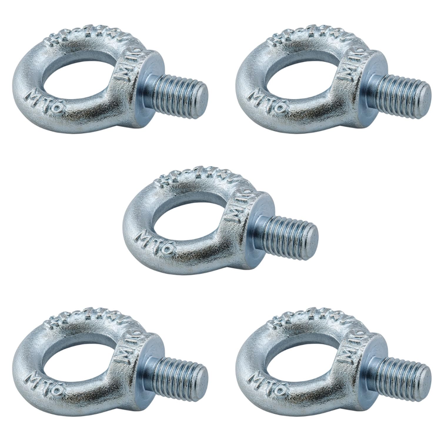 Aybolt 10 mm Halka Civata 5 ADET Eye Bolt Metal Civatası Çelik Montaj ve Sabitleme Hırdavat Bağlantı