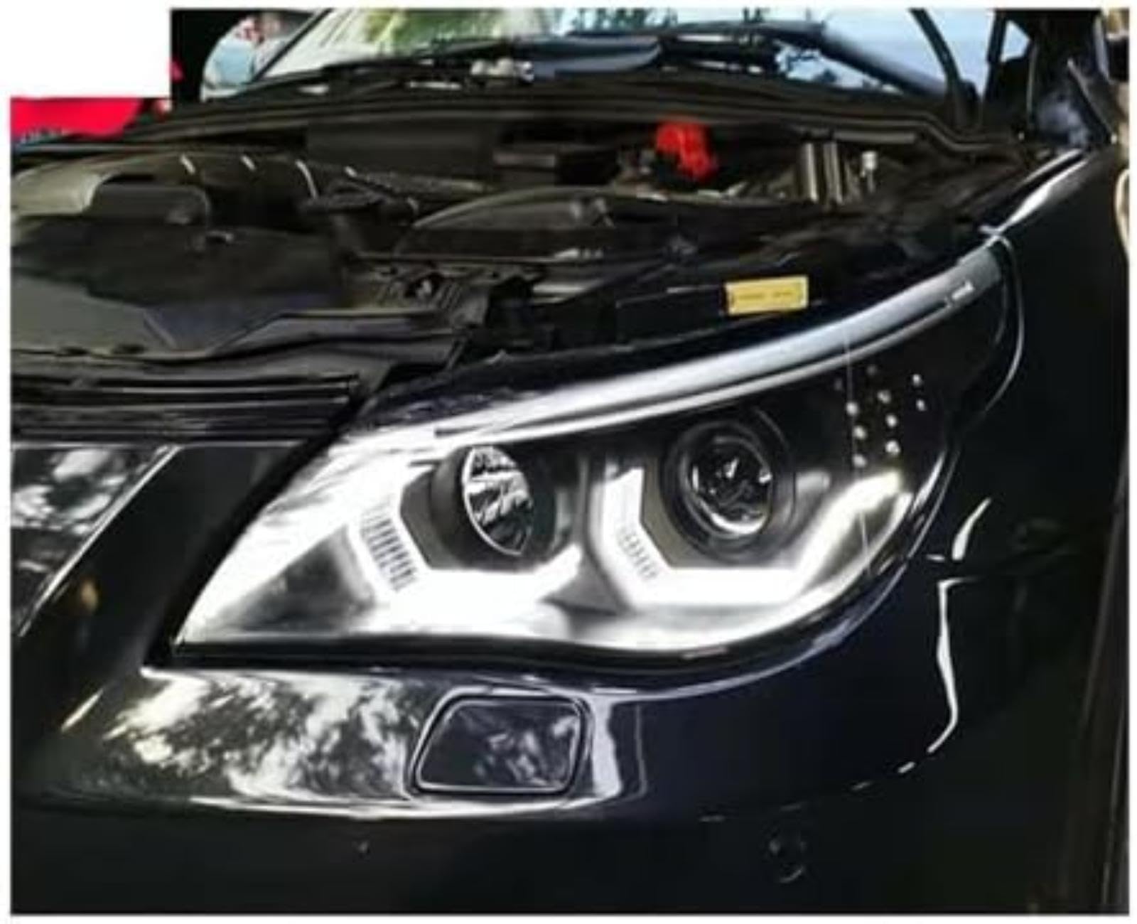 Dla BMW E60 reflektory 2003-2010 523I 530I Car Styling lampa czołowa Drl Hid Bi Xenon akcesoria samochodowe lampy przednie reflektor włączony kierunkowskaz (Headlight No Bulb 2003 2007)
