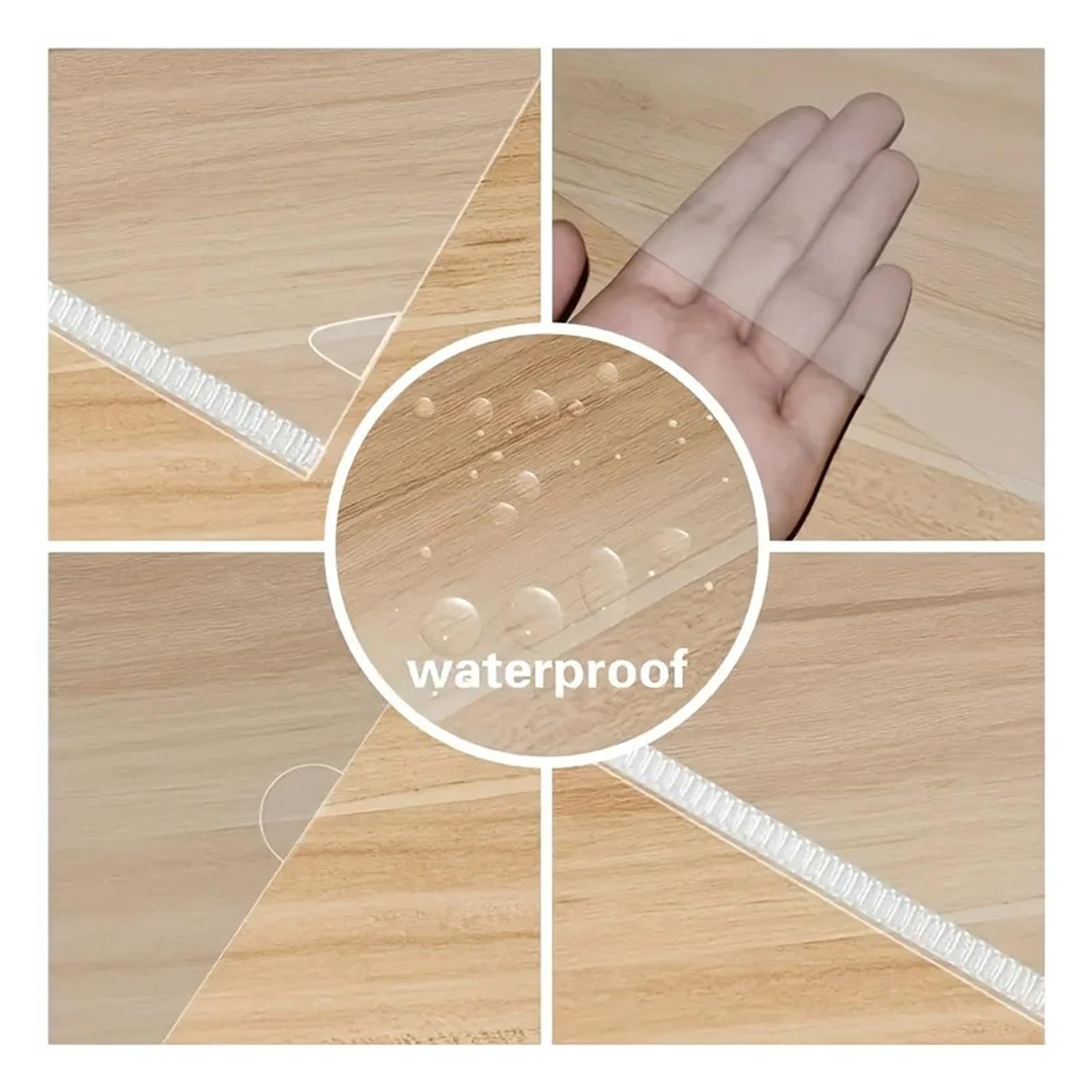 Cartelline Trasparenti Cartelle in plastica a forma di L impermeabili in PVC da 50 confezioni, porta documenti A4 e buste rettangolari for l'archiviazione in ufficio