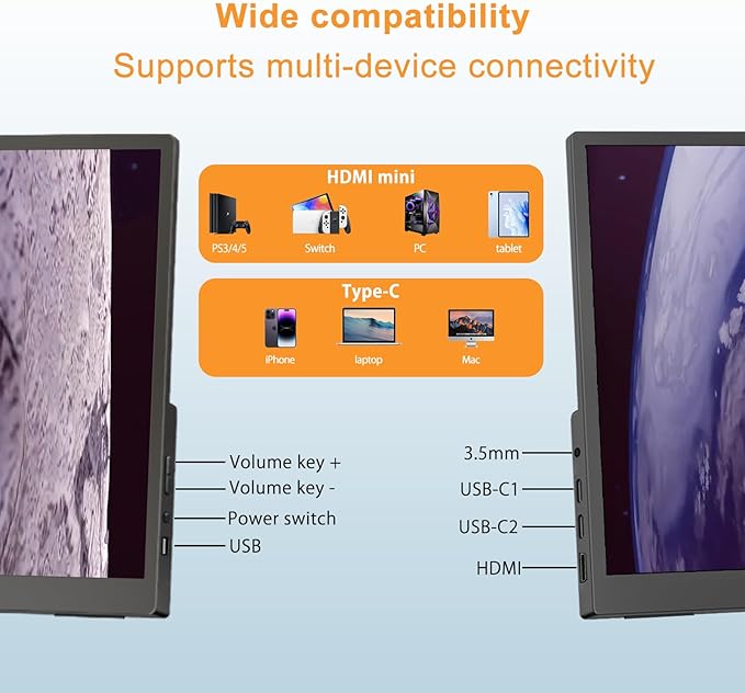Monitor Portátil 15.6 FHD IPS miniatura 5