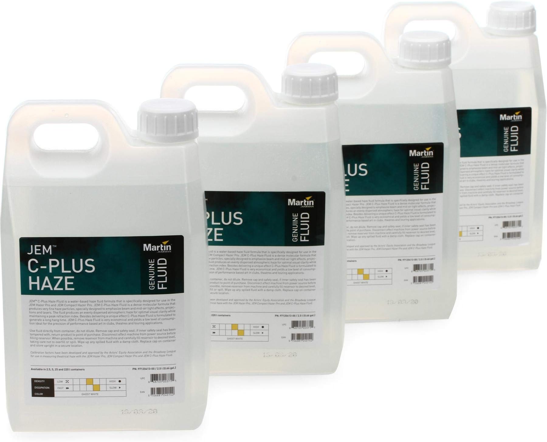 JEM C-Plus Haze Fluid 4 X 2.5-Liter Bottles