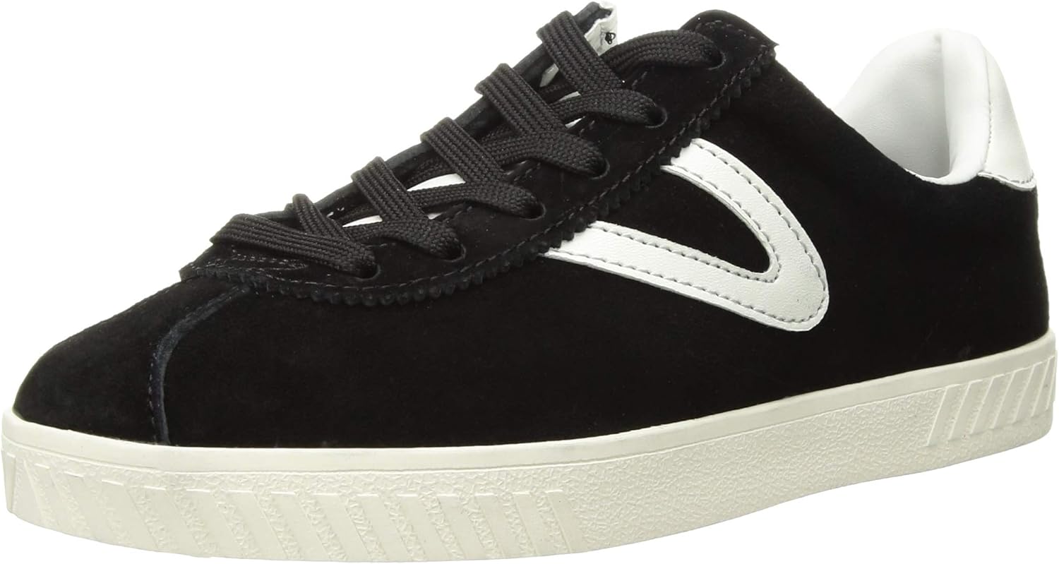 Tretorn Women's Camden3 Sneaker, Black, 4.5