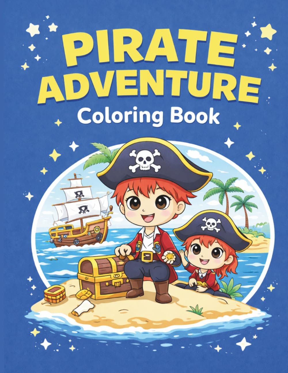 Pirate Adventure Coloring Book