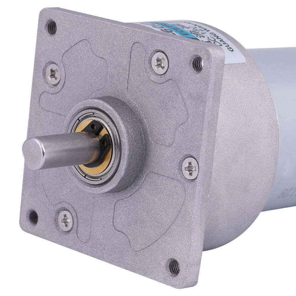 Motor micro reductor, 60GA775 DC12V 35W Torque grande Velocidad ajustable Bajo nivel de ruido Regulación de la velocidad de apoyo, para parrillas, puertas y ventanas automáticas, etc.(300rpm)