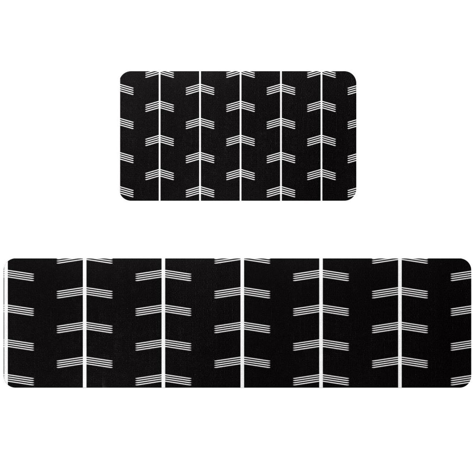 Tapete de cocina lavable de 2 piezas para proteger el suelo de manchas y salpicaduras