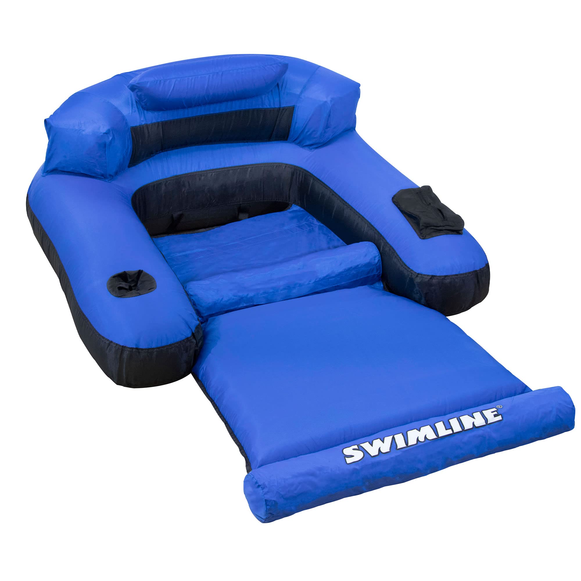 Swimline Eva Sunchaser Lounger Seat Pool Float , White Sandyswim