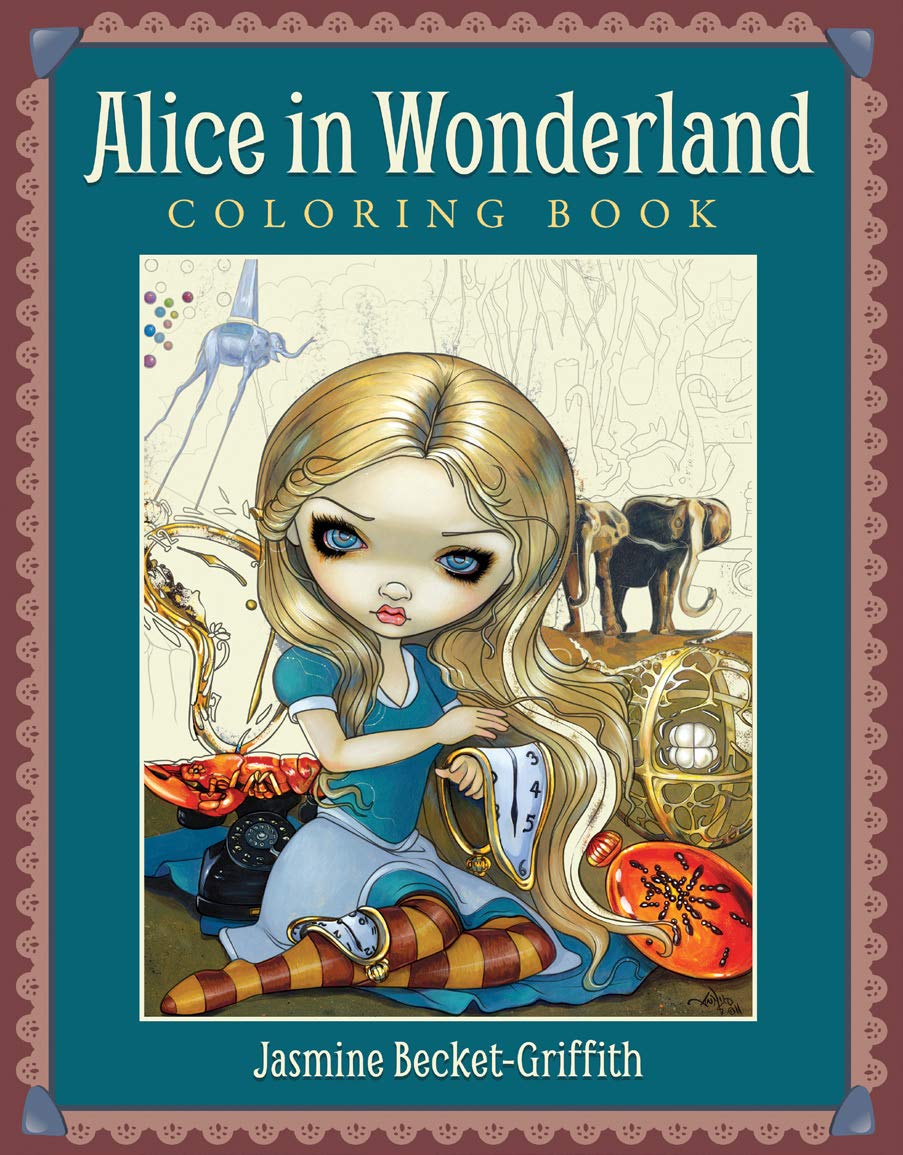 Alice in Wonderland Coloring Book BecketGriffith, Jasmine Amazon.fr