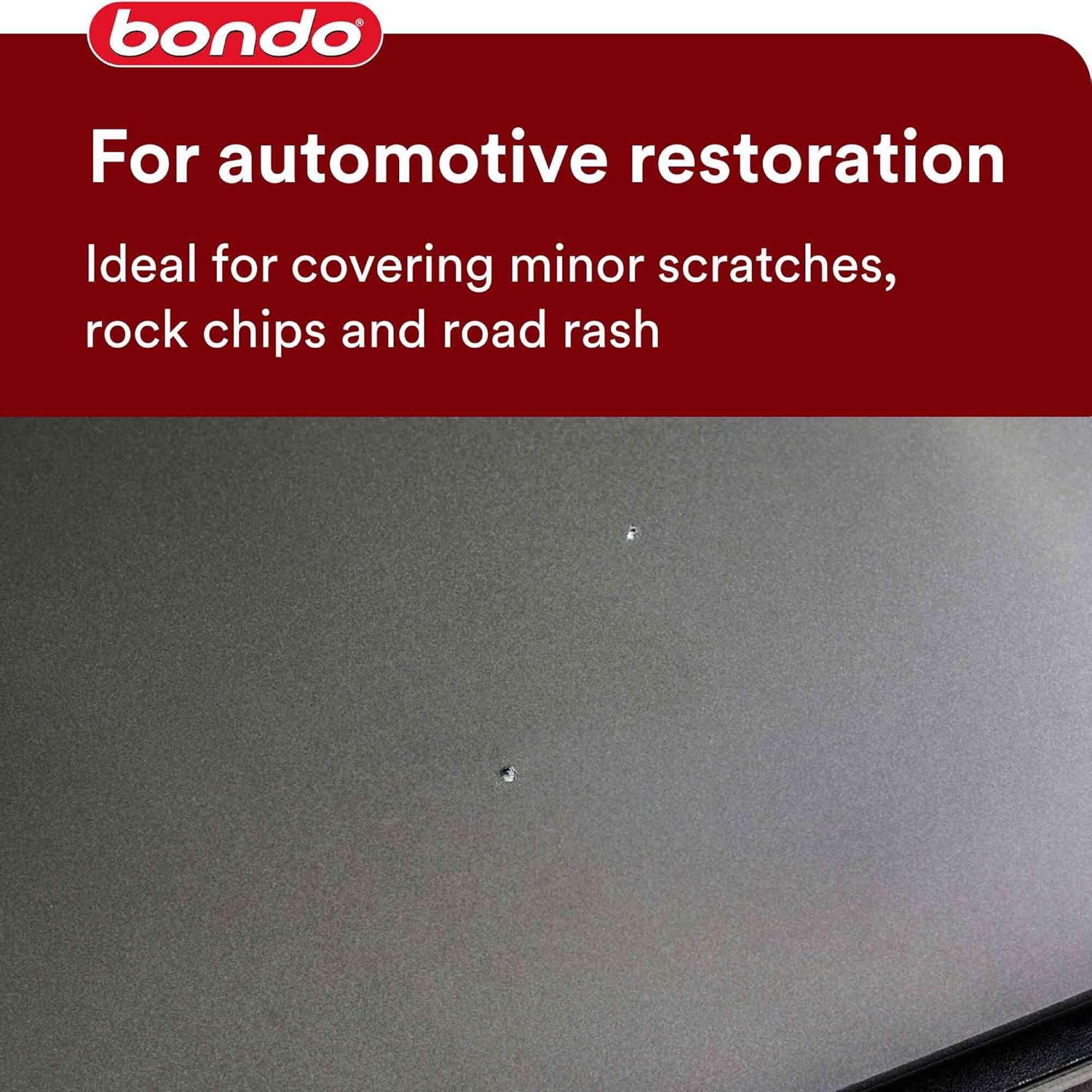 3M Bondo Glazing and Spot Putty 6-Pack, 4.5 oz Tubes, Nitrocellulose Automotive Glazing Putty for Filling Pinholes, Scratches, Minor Dings and Hairline Cracks, Sandable in 20 Minutes