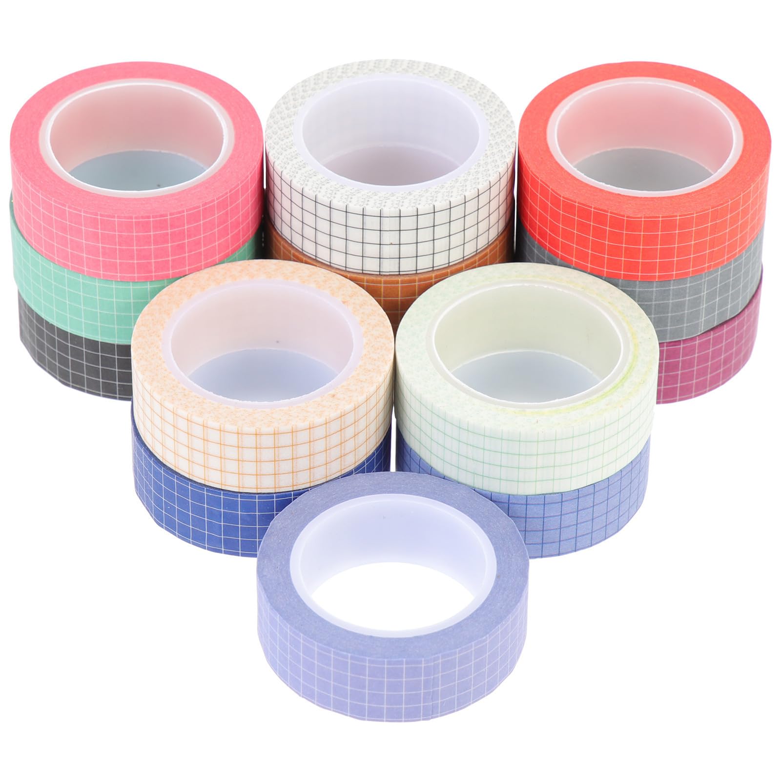 Cintas Adhesivas Diy Evita Dañar Papel con Rollos Reutilizables de Estilo Mixto PLAFOPE 8