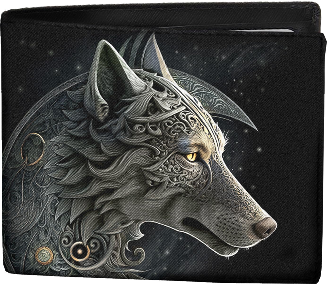 Spiral Celtic Wolf Bifold Wallet With Rfid Blocking And Gift | Desertcart  Seychelles