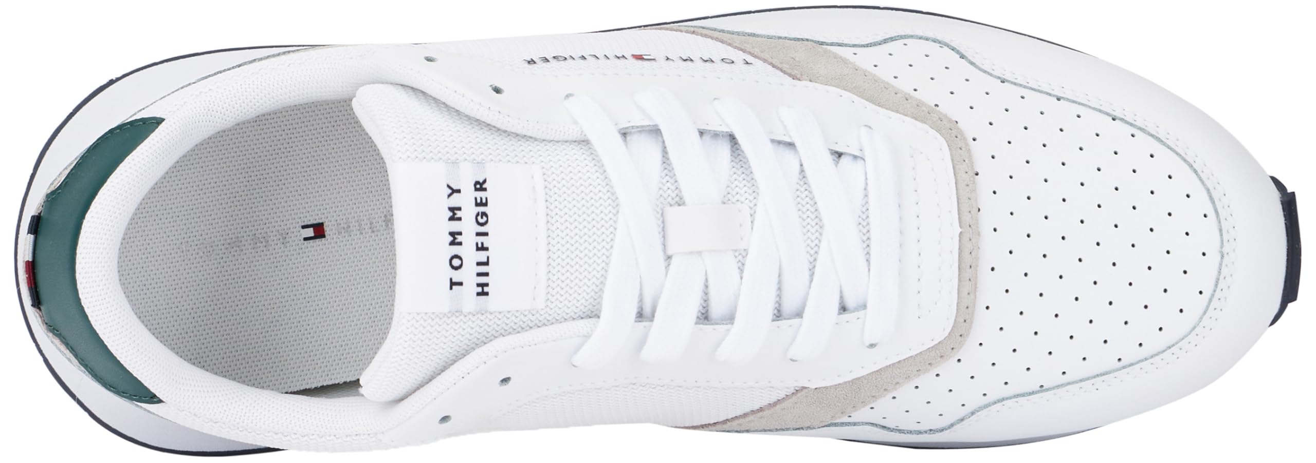Tommy Hilfiger Uomo Sneakers da Runner Seasonal Mix Profilo Basso