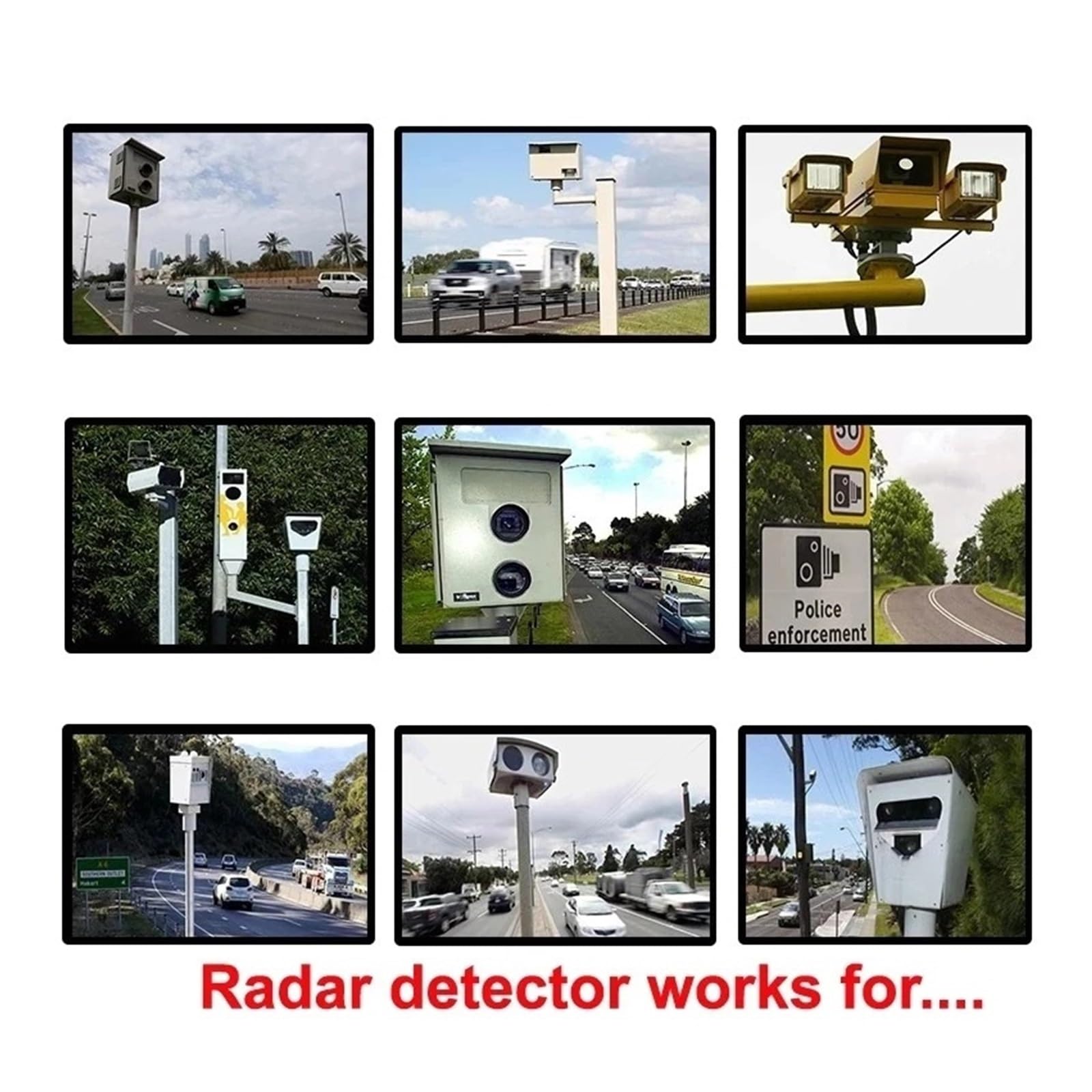 Detector De Radar For Coche 3 En 1, Cámara De Salpicadero, Grabadora De Vídeo, Rastreador GPS, 2,4 "TFT FD 1080P, Tacógrafo, Dispositivo De Advertencia De Tráfico