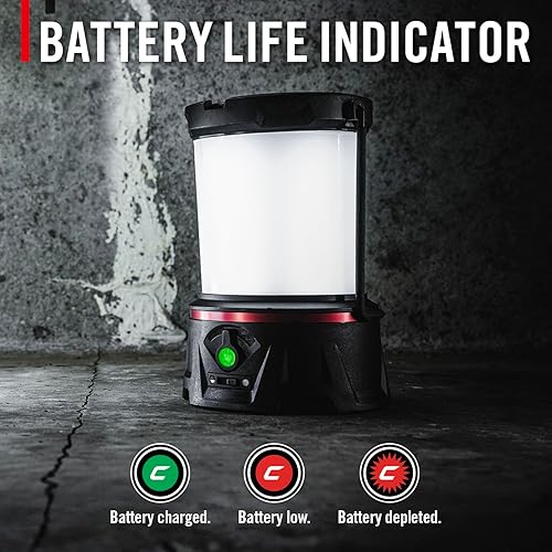 Miniatura 11 de Coast EAL55R Luz de emergencia LED de doble color, 3000 lúmenes, más de 10 noches de luz, control de luz variable, duradera para exteriores y