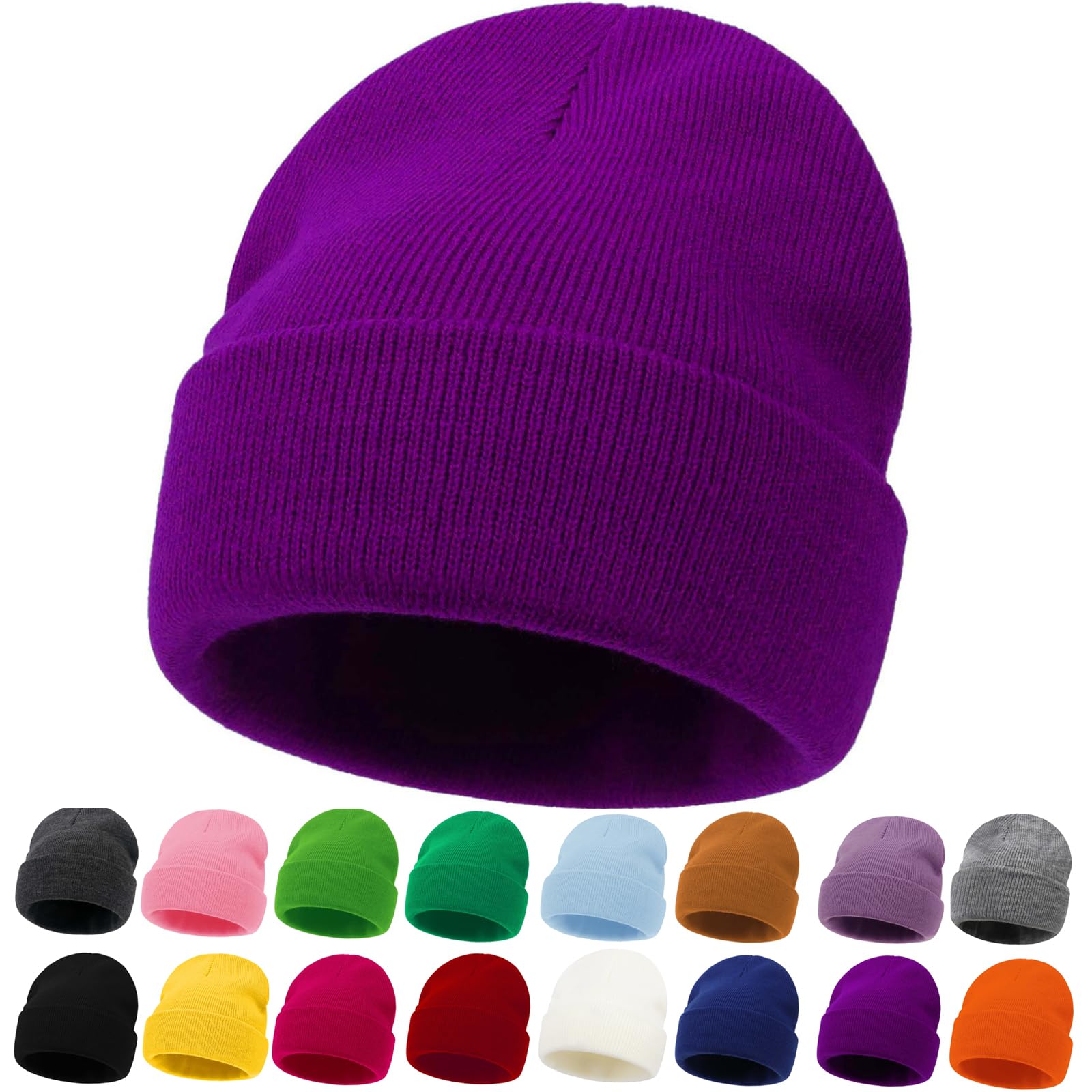 ZOORON Kids Beanie Boys Girls Beanies Children Winter Hats Children Knit Warm Caps Kids Soft Beanie Cap