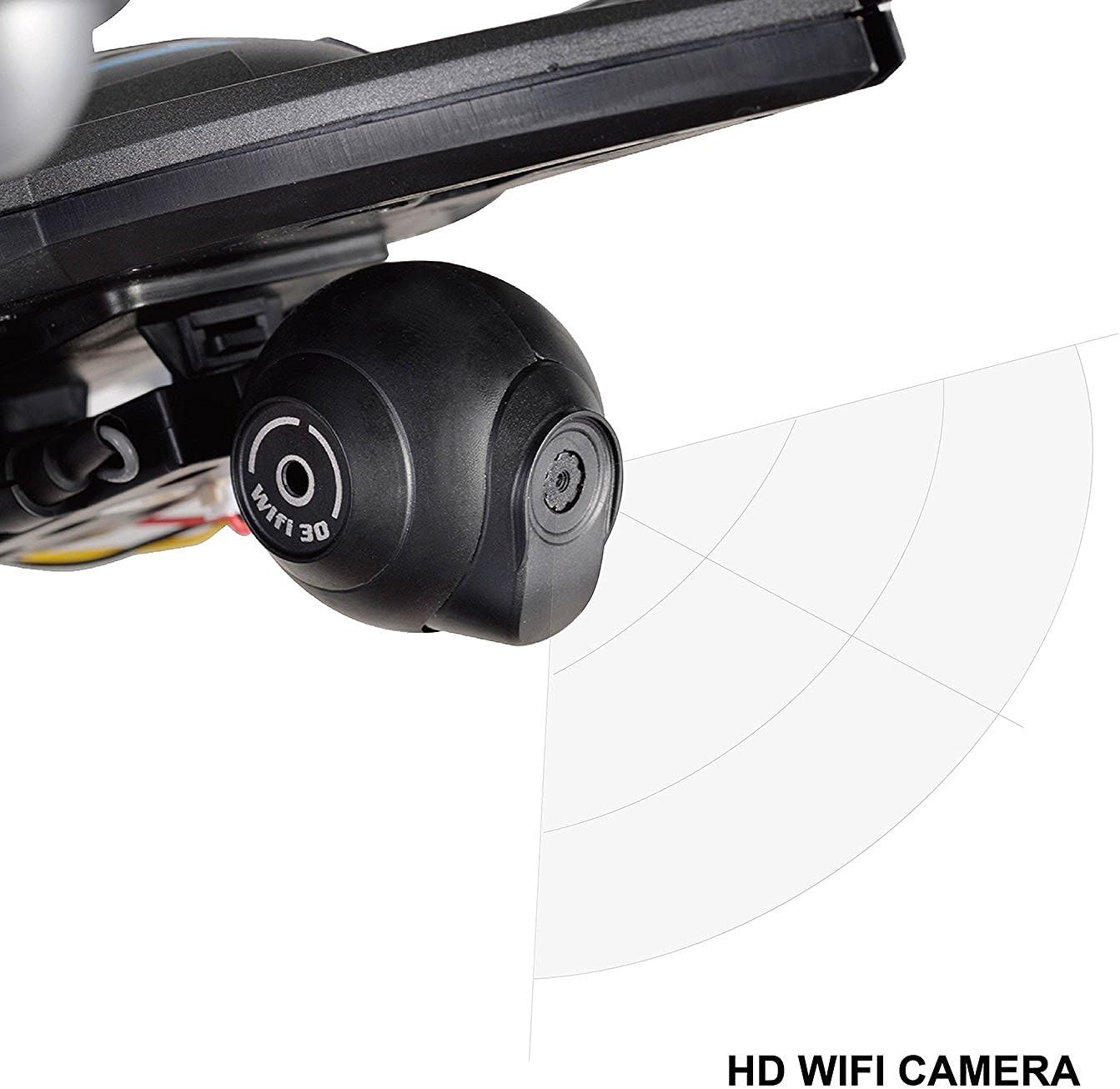 Contixo F5+ RC Quadcopter Drone, Black