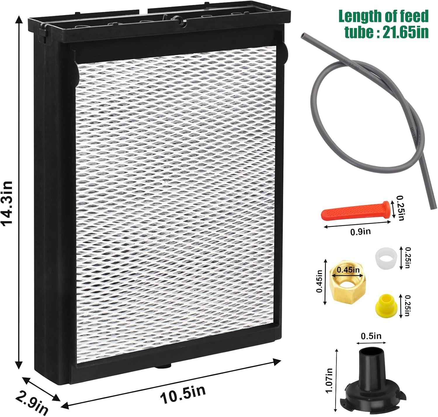 4839 Humidifier Maintenance Kit No. 35 with Water Panel Kit Compatible with Aprilaire Replacement Filter Whole Home Humidifiers 600, 600A, 600M 700 768 Models