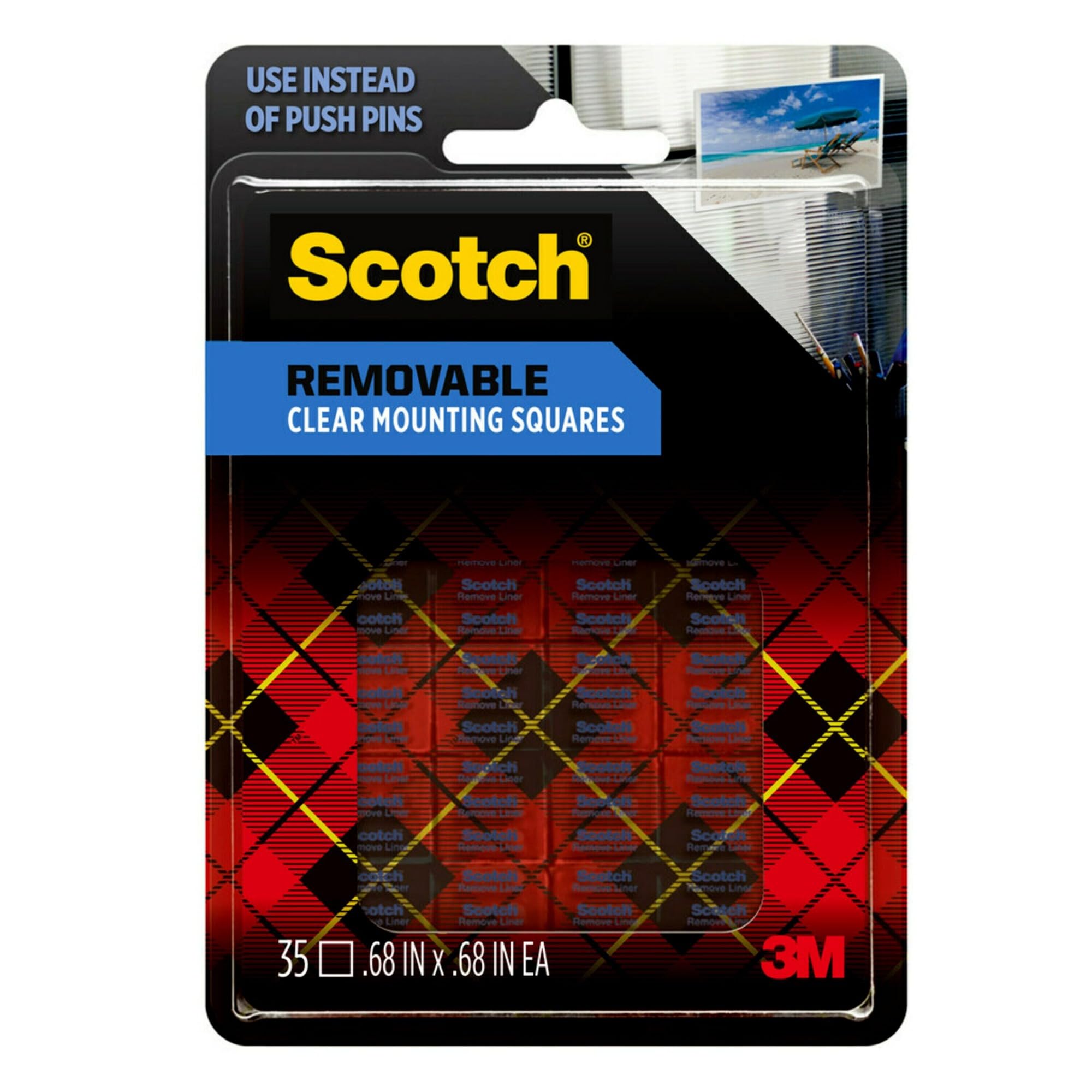 Scotch removibile montaggio piazze