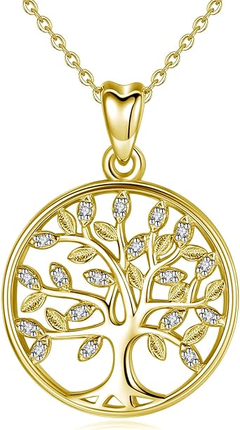 CELESTIA Tree of Life Necklace 925 