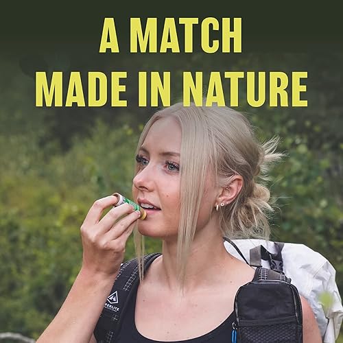 Miniatura 2 de ClimbOn Bálsamo labial hidratante de menta (tubo compostable de 0.3 onzas)  Tubo labial orgánico para piel seca y labios  Hecho de plantas y cera de