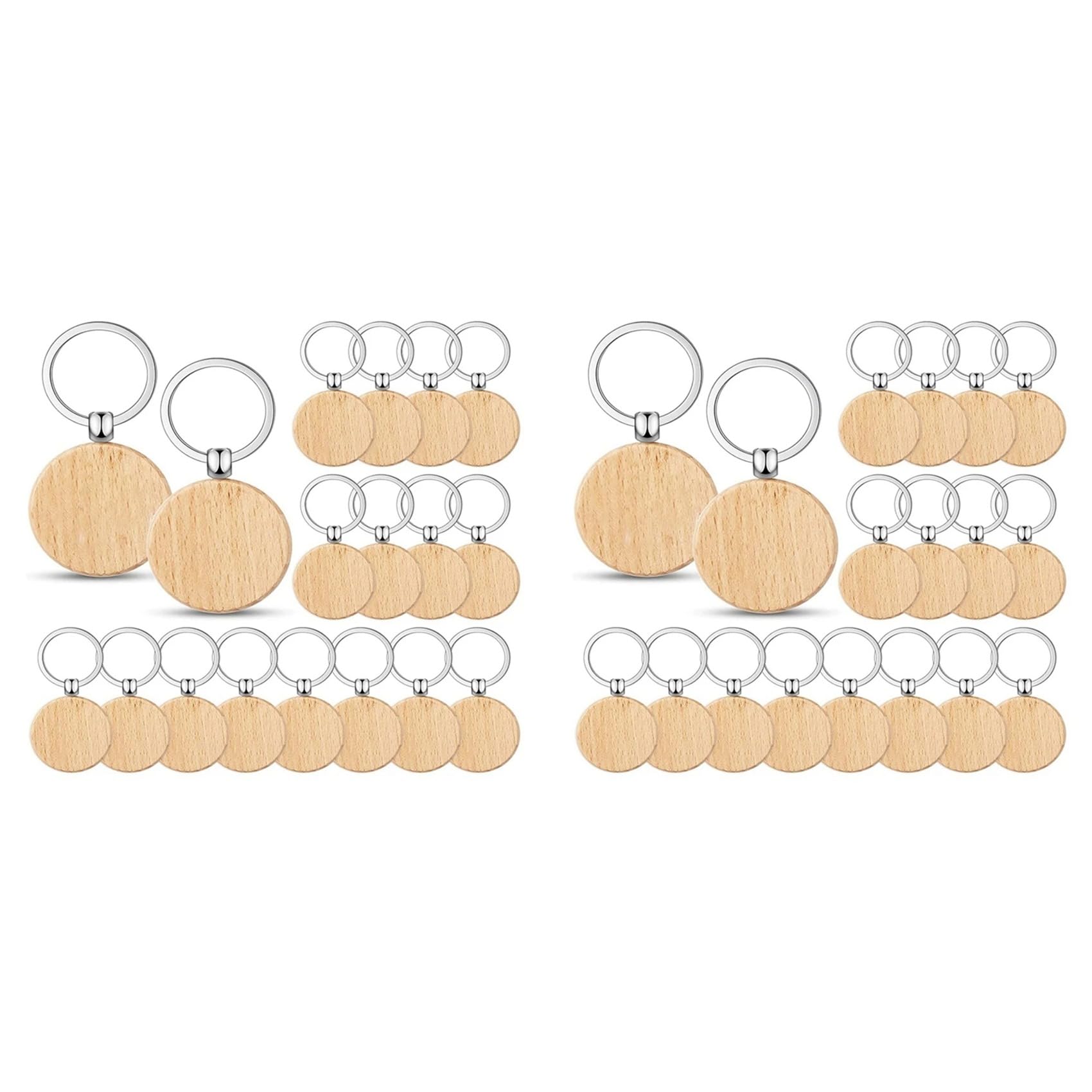 Llaveros de madera para grabar regalos diy únicos y detalles personalizados para invitados