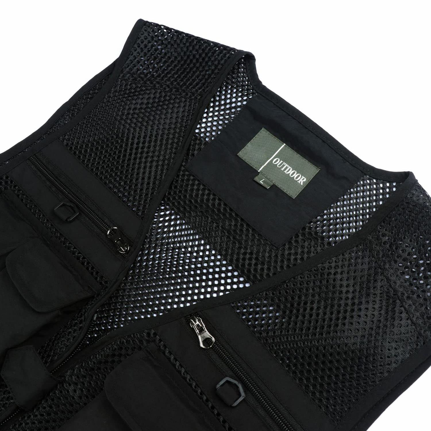 Chaleco De Hombre Multibolsillos De Secado Rápido Chaleco De Verano Al Aire Libre Chaqueta Sin Mangas Moda Casual Chaleco para La Pesca Fotografía Escalada
