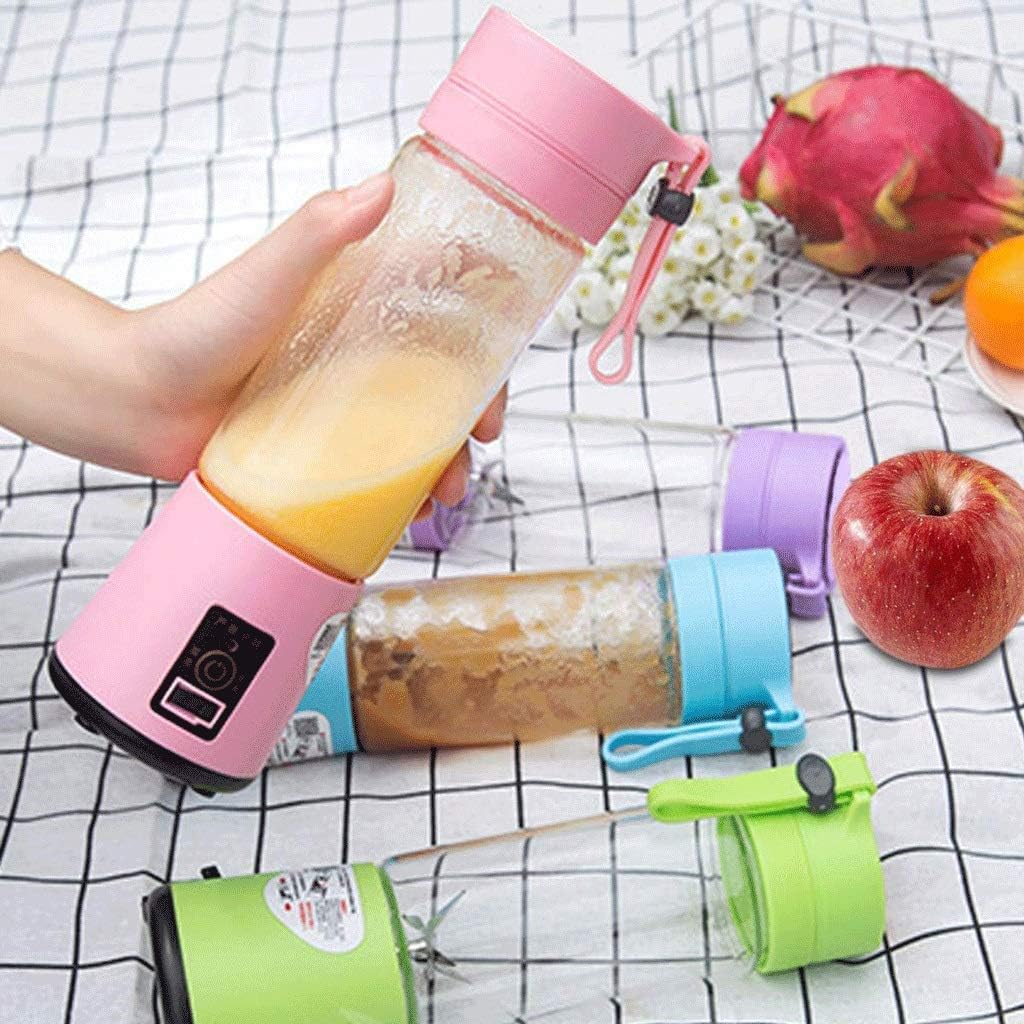 Juicer - Juice cup-Portable Blender Rechargeable, Small Single Serve, Personal Size Travel Cup(D)