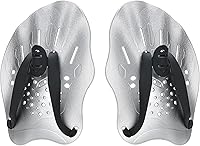 SantTop Contour Swim Paddles with Adjustable Straps - Training Hand Paddles for Freestyle, Backstroke, Breaststroke & Butterfly - Men Women