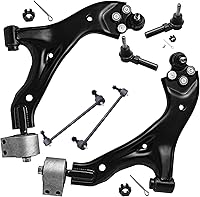 Vista 329 de Detroit Axle - Kit de suspensión delantera RWD para Chrysler 300 Dodge Challenger Charger Magnum, brazos de control superior con barras