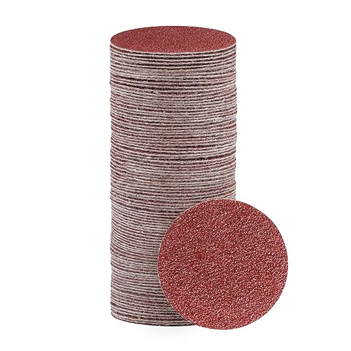 Miniatura 7 de POTUINOM Paquete de 100 almohadillas de lijado orbital de alúmina de grano 1000 almohadillas de lija para pulir moler
