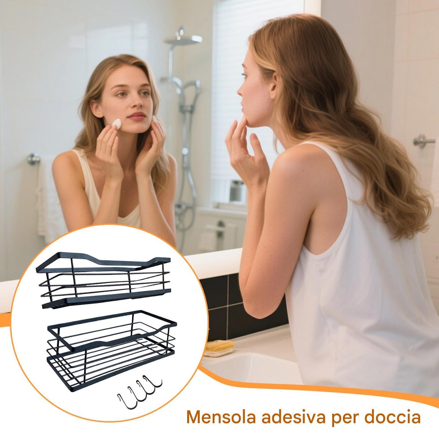 Estante de Ducha Repisas de Ducha de Pared
