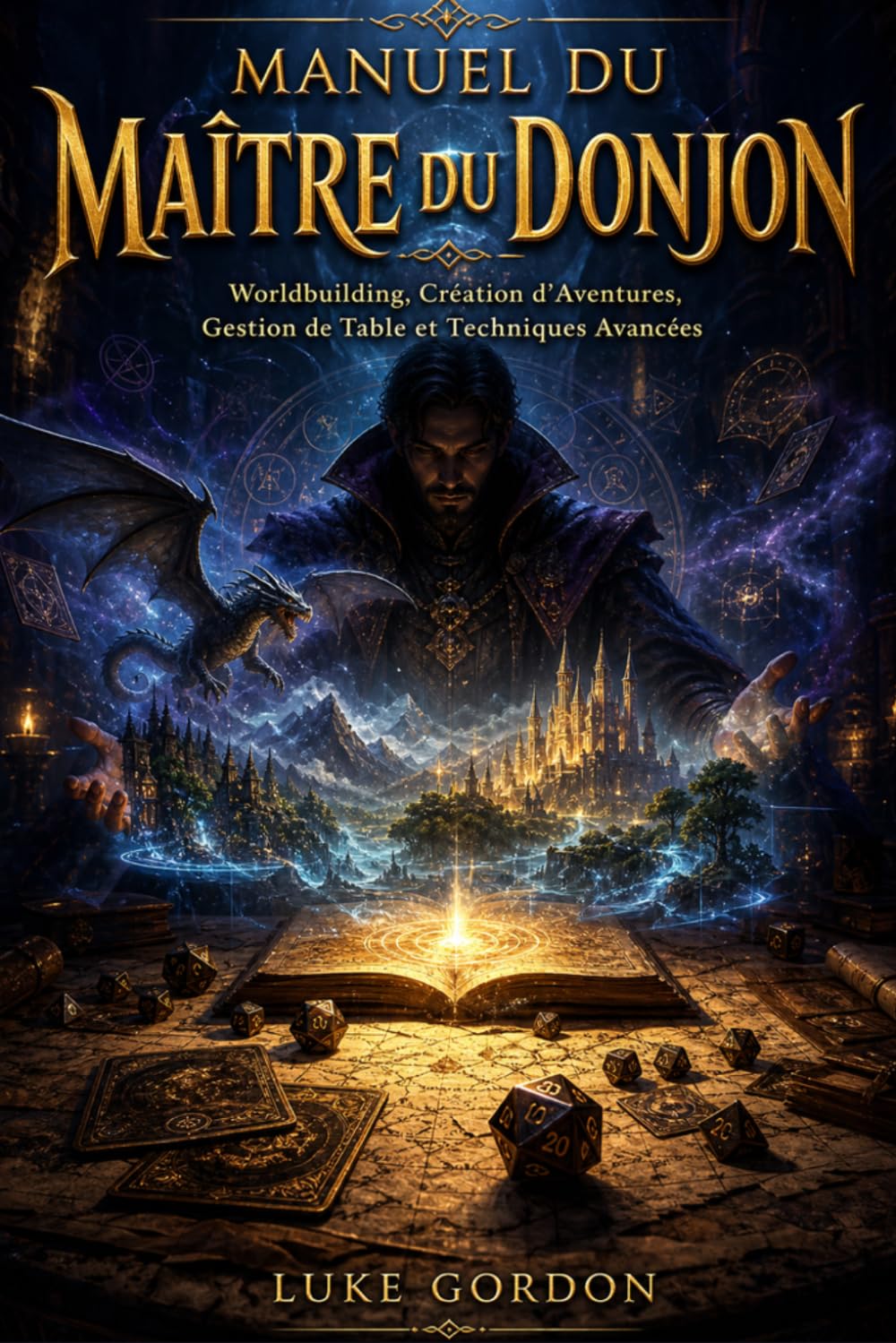 Manuel du Maître du Donjon pour Donjons & Dragons : Worldbuilding, Création d’Aventures, Gestion de Table et Techniques Avancées pour des Campagnes Mémorables
