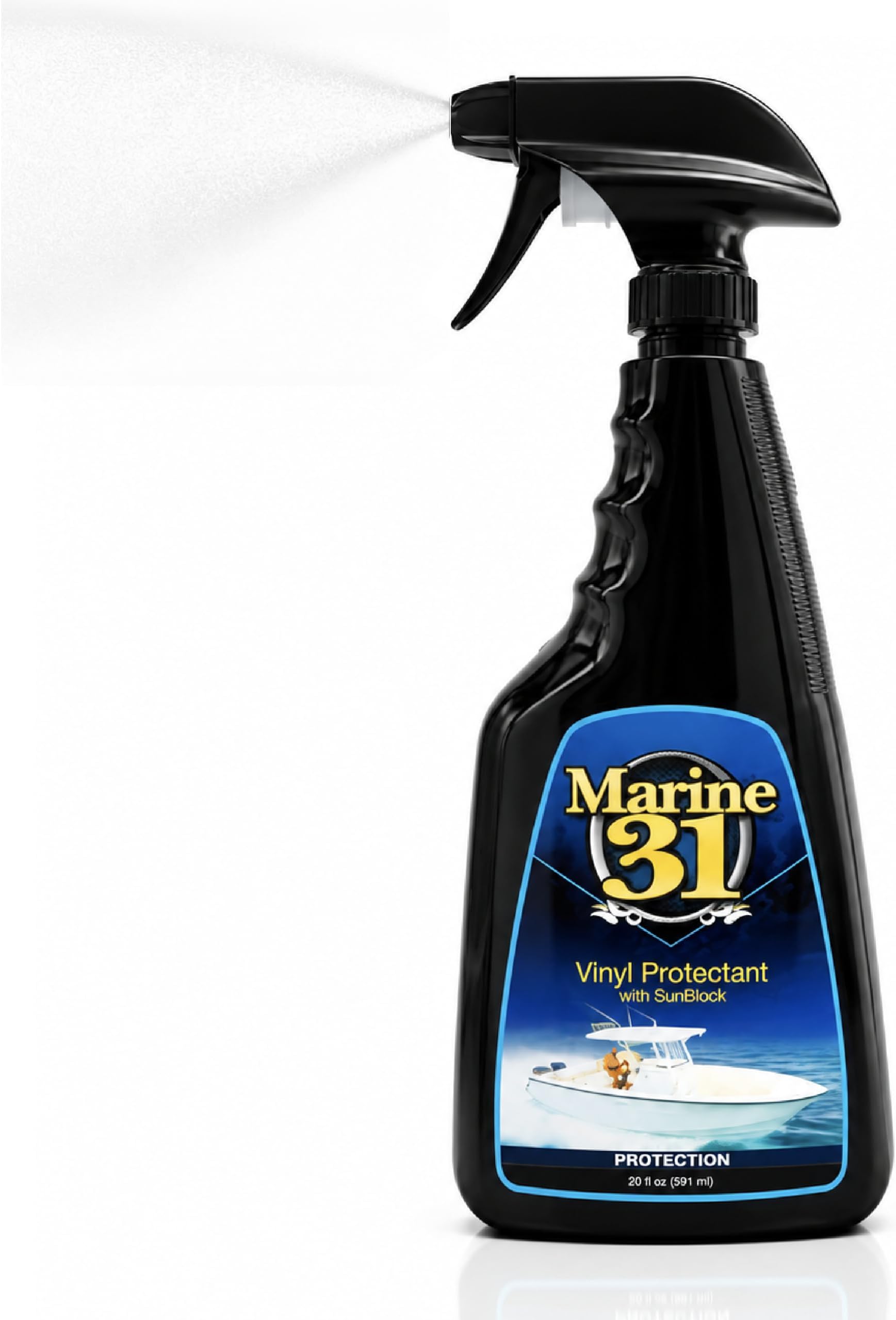 Marine 31 Vinyl Protectant with UV Sunblock for Boat Seats, 20 oz