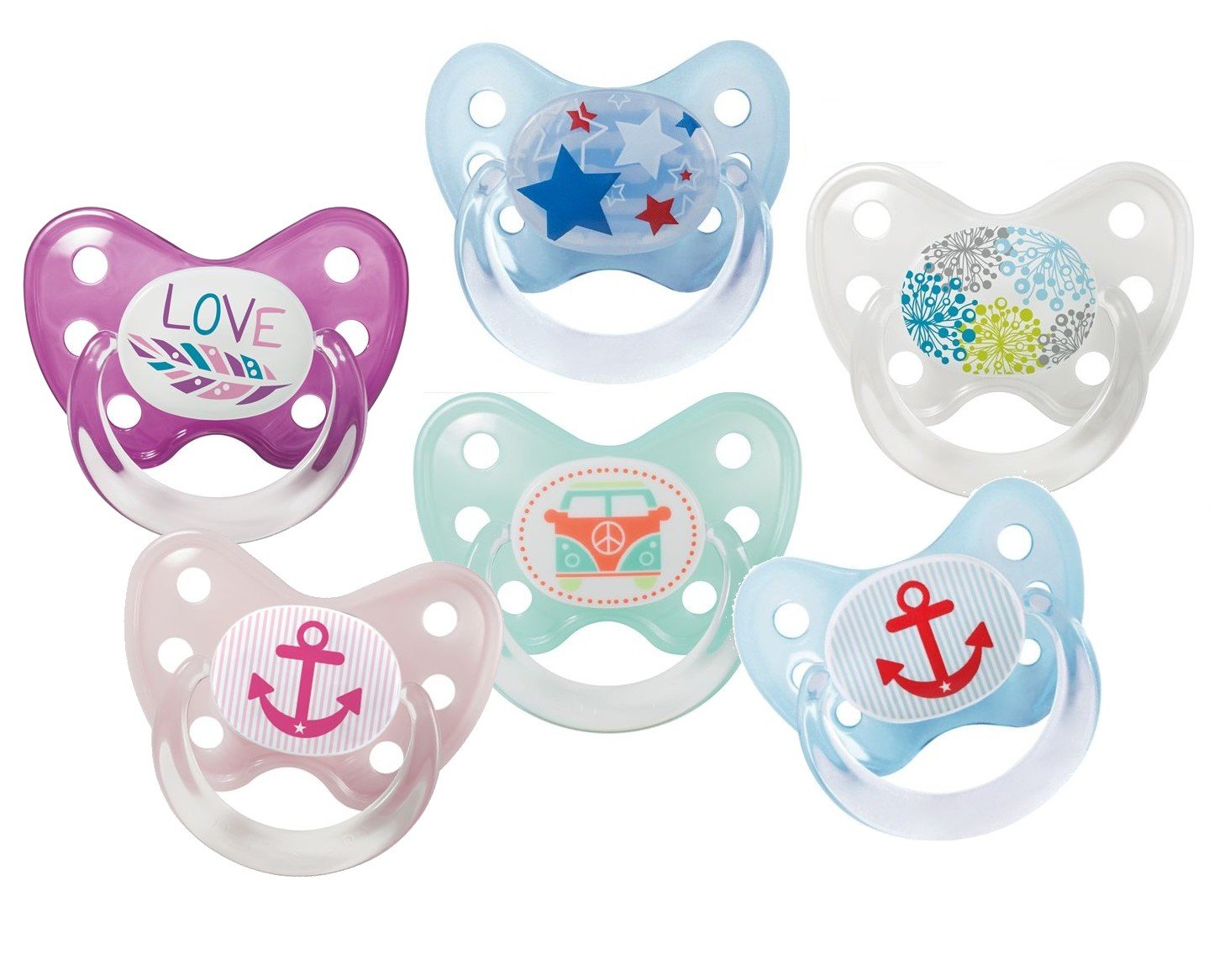 Chupete Suavinex Zero Zero-2-2 Dentistar® Juego De 3 Chupetes Anatómicos De Silicona - Talla 3, Desde Suavinex Chupetes