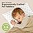 Toddler Pillow with Pillowcase - 10x18 My Little Dreamy Kids Travel Bed Pillows for Sleeping, Organic Cotton Small Pillowcase, Soft & Breathable, Machine Washable, Toddlers 2-5 Years Old (KeaDoodles)