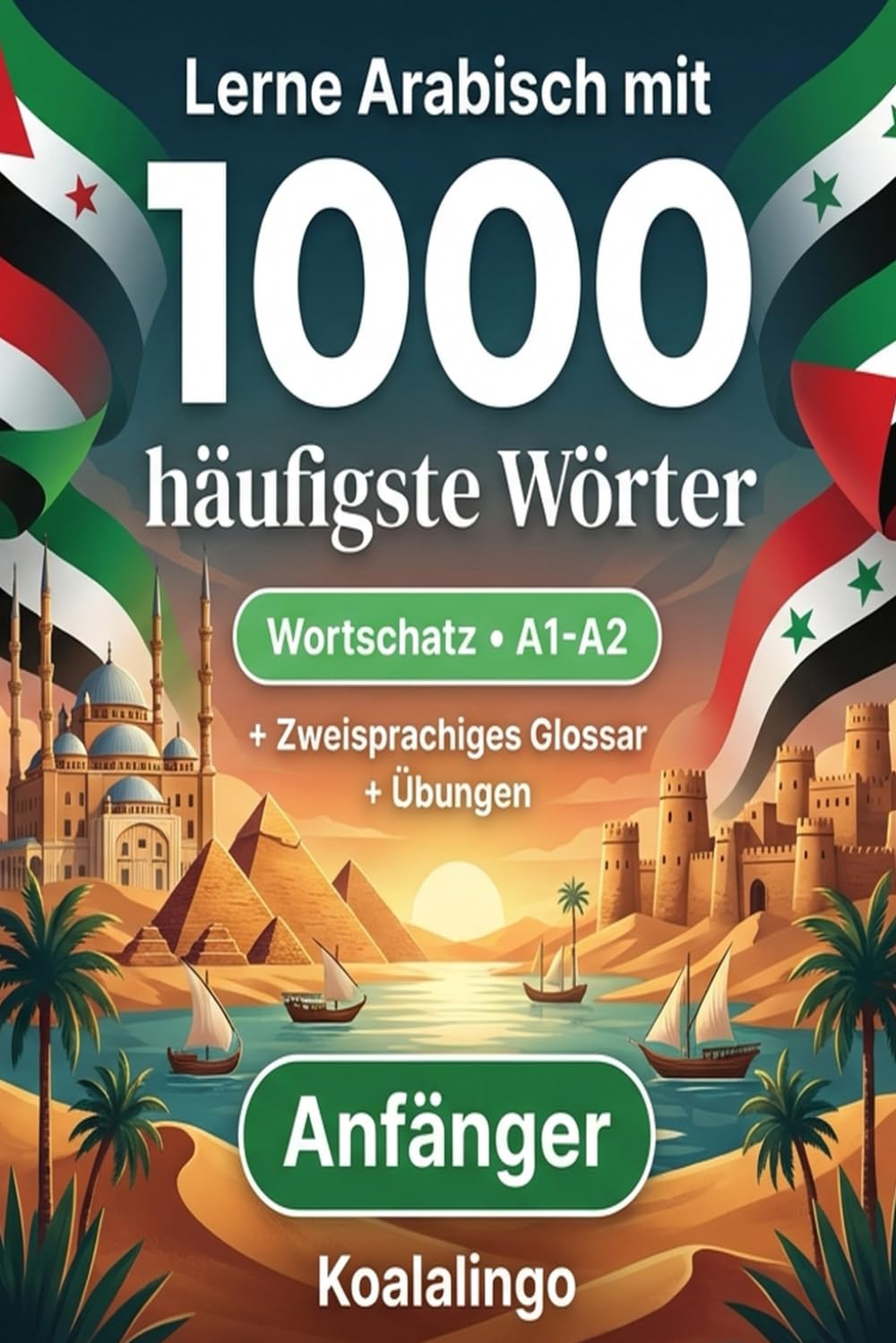 1000 Häufigste Wörter in Arabisch für Anfänger: Ihr Weg zu A1-A2: Mit Beispielen, Übungen & Glossar