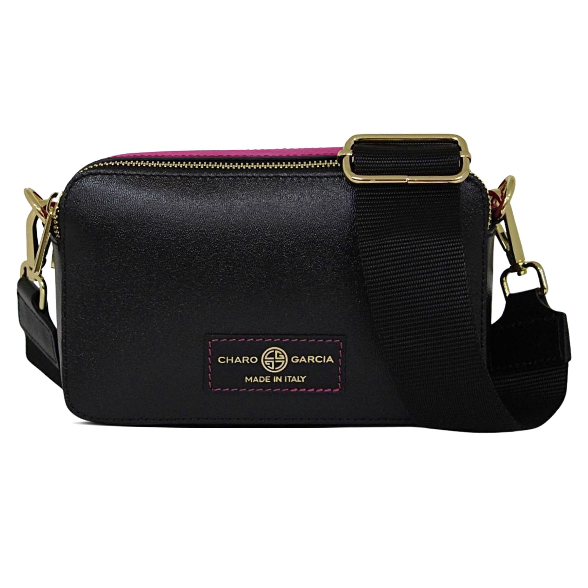 CHARO GARCIA Crossbody Bags for Women - Italian Cecilia Leather Purse - Festive Casual Outgoing Sling Bags