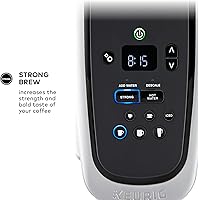 Vista 6 de Keurig K-Elite - Cafetera de cápsulas K-Cup de una sola porción, con control de fuerza y temperatura, capacidad de café helado, tamaño de Oro