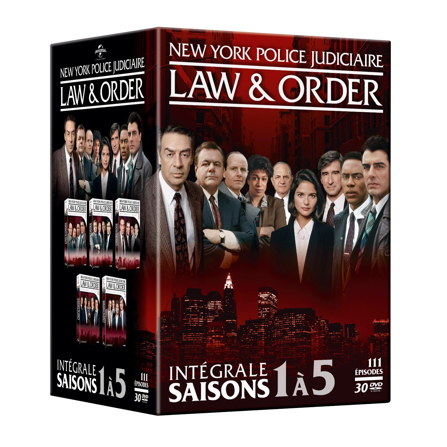 New York, police judiciaire (Law & Order) - Intégrale saisons 1 à 5