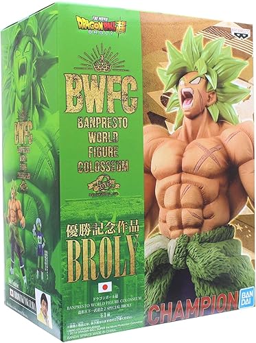 Miniatura 3 de Banpresto 39945 Dragon Ball Super BWFC 2 Champion Special Broly - Figura de acción, múltiples colores