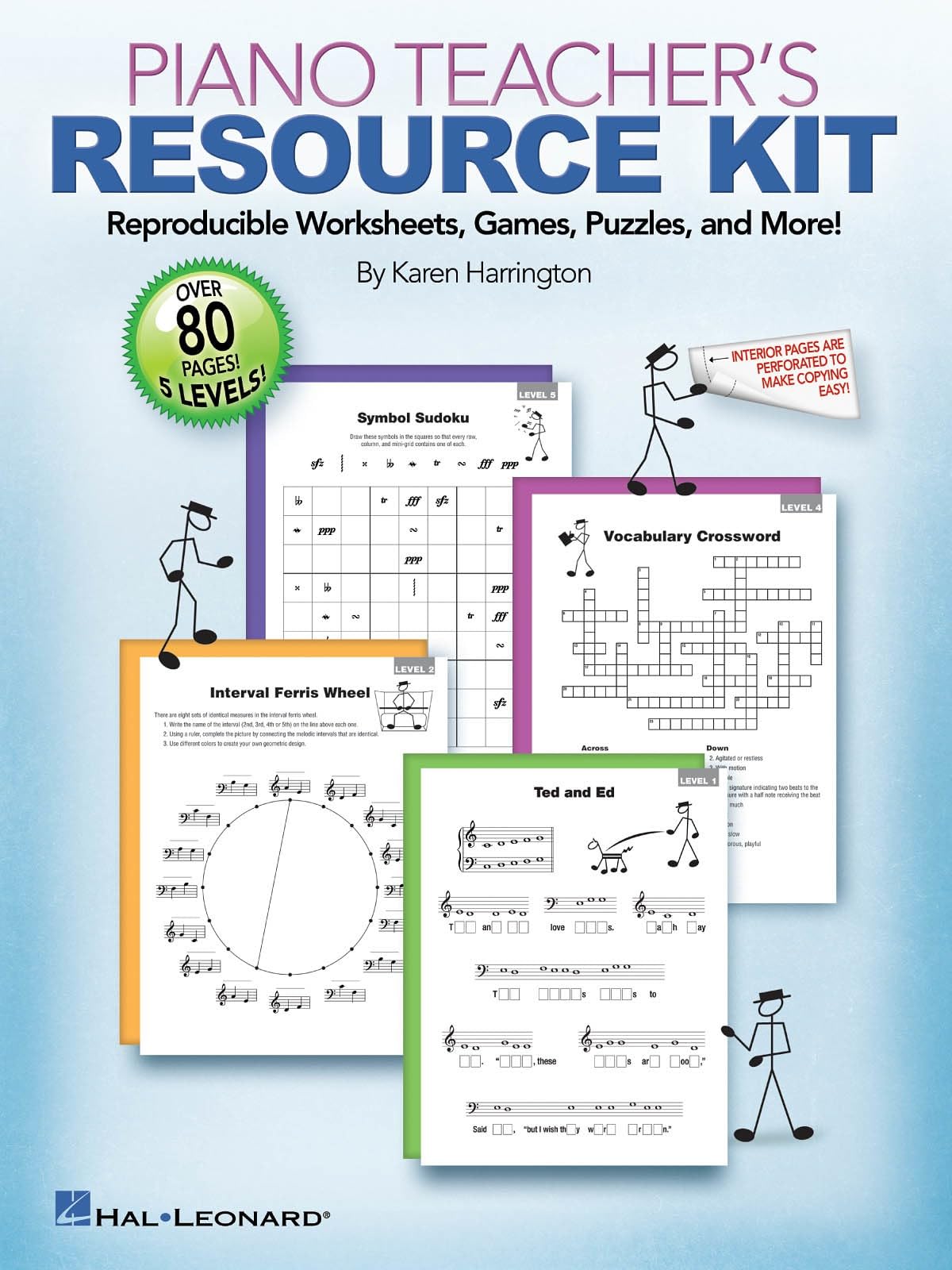 Karen Harrington Piano Teacher'S Resource Kit Worksheets Games B