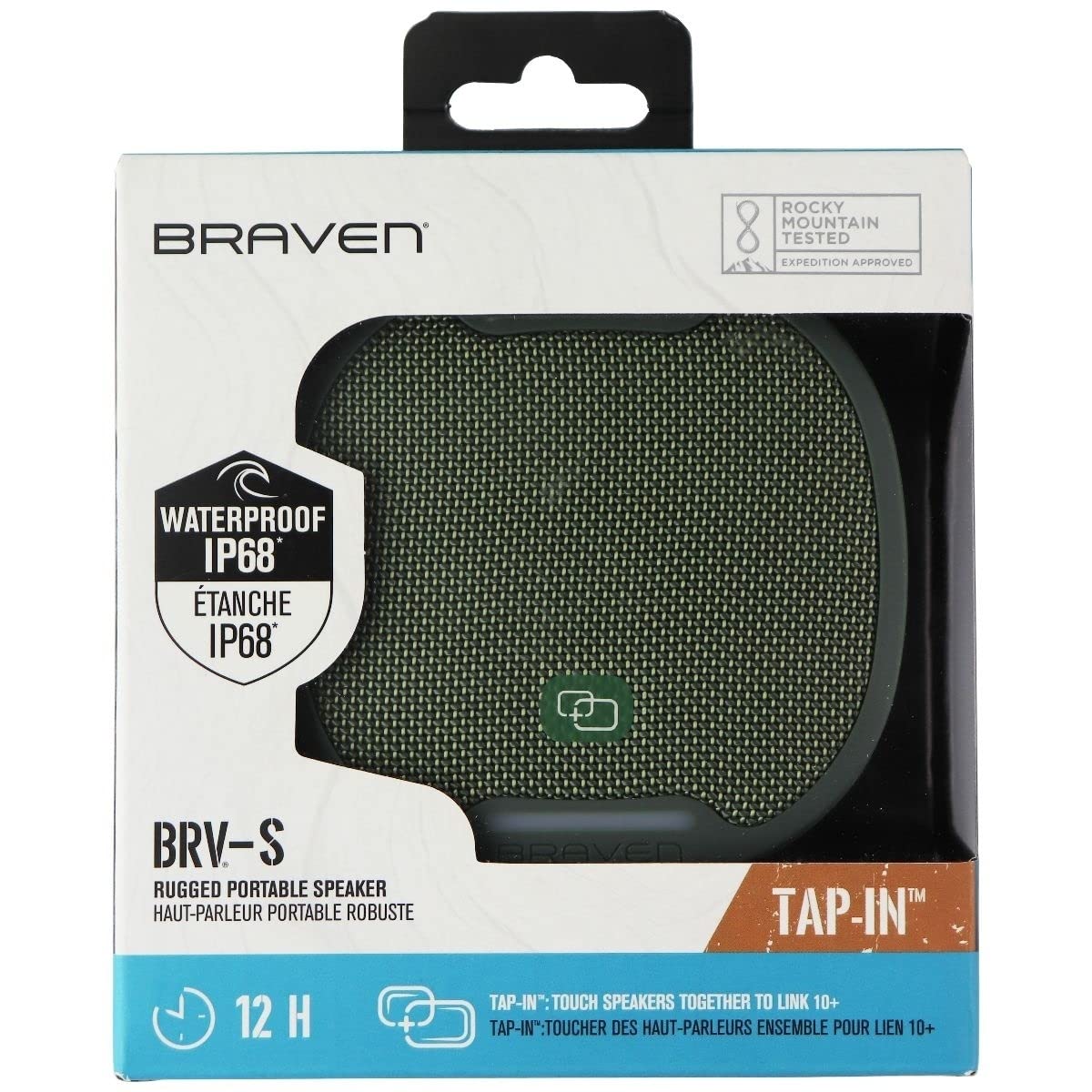 Buy Braven Tap-in BRV-S Rugged Portable Bluetooth Speaker Green